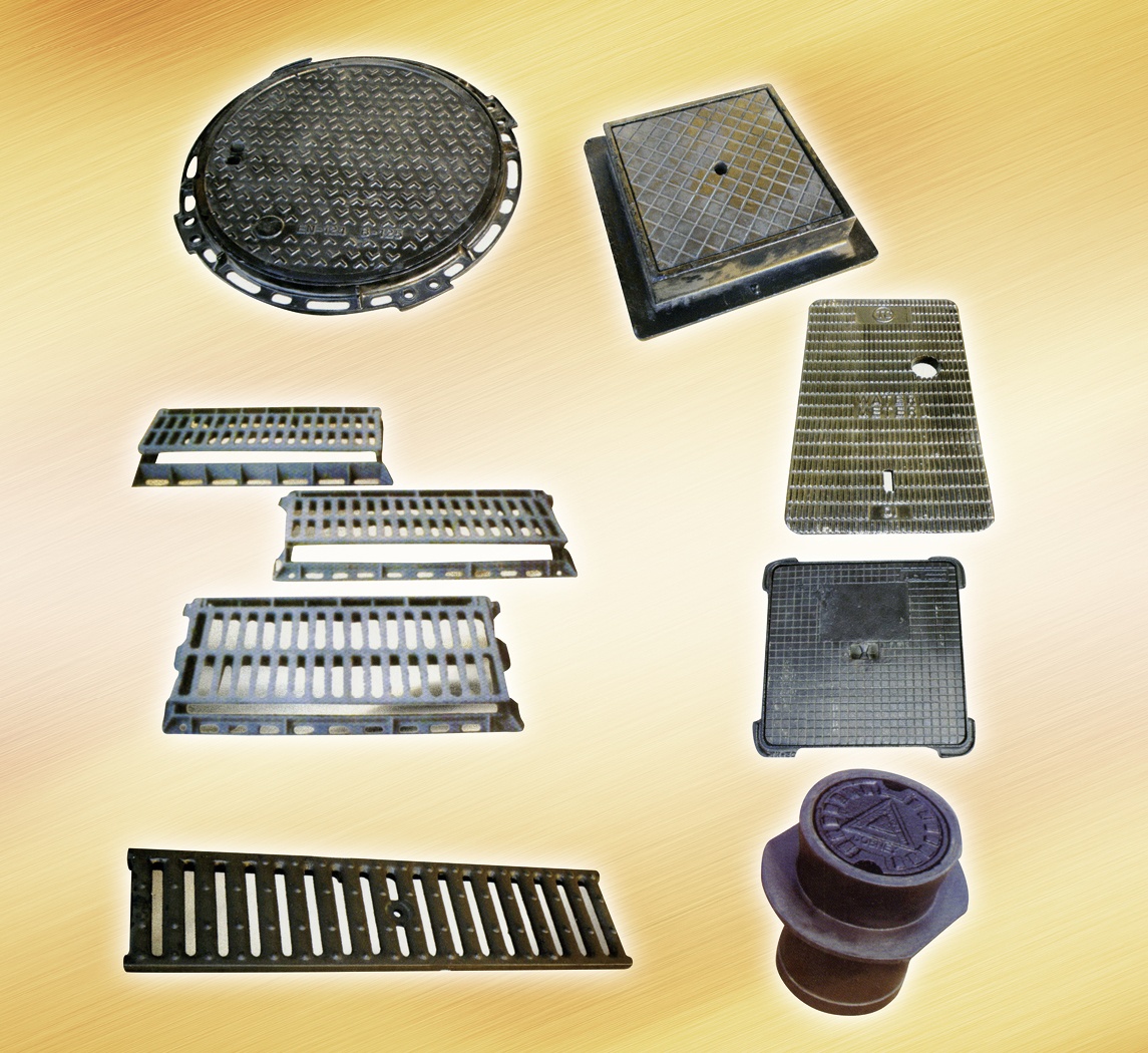 铸铁井盖和篦子